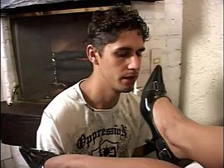 Intense Foot Licking Session with Alessandra Marques Dominating