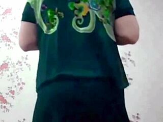 Young gay sissy BBW shemale rides big cock in homemade hardcore. Cumming with massive load