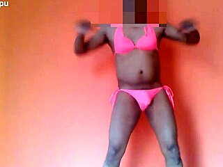 Shake Karaan Dances Seductively In Her Pink Bikini