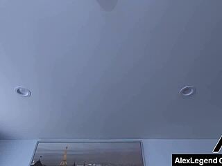 French Alex Legend Performs Taboo Fucking with Brunette Leda Lathoria. Including Deepthroat Blowjob