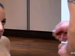 big natural tits teen 18+ carmen croft get oiled and fuck by client