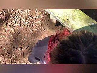 Public Sex Compilation with My Brunette Girlfriend, Part 1