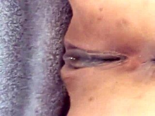 I fucked my wife doggy style with a dildo, making her orgasm hard.