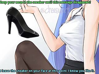 Minah's Humiliating Blackmail Evokes Deep Shame in Hentai Jerk Off Instructions