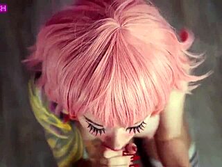 الفتاة الكوسبلاي بيربلبيتش عملت أول نيكة جامحة مع معجب. لحظة رهيبة! سكس كوسبلاي