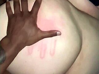 Slutting out my white girl with creampie in doggystyle