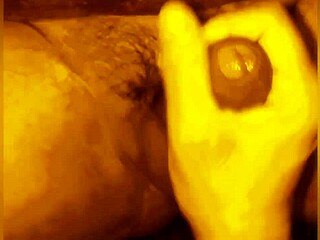 Prostitute strokes husband's cock outdoors