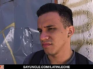 straight latino tricked to ride dick