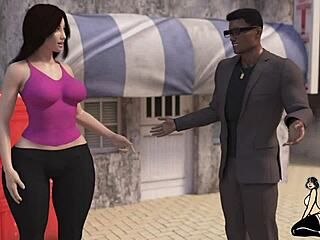 Damn, Puerto Rican babe jerks my huge dick hard!