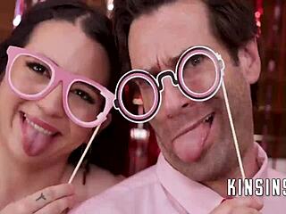 stepdad helps make boyfriends jealous with riding