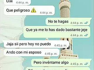 hot whatsapp chat with tati leads to office fucking