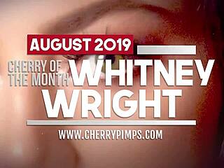 cute young 18+ brunette in lingerie masturbates with vibrator until cumming