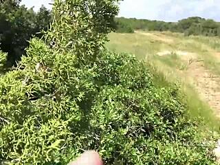 Sasha Rose And Daniella Margot Engage In Hot Outdoor Lesbian Sex With Cunilingus And Fingering.