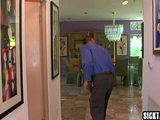 Petite giselle leon gets fucked hard by her perverted stepdad.