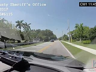 Kelsi Monroe Run From Police Part 1