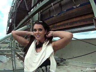 Alison Tyler Shares Behind-the-Scenes Moments from Her Solo Session