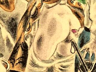 vintage illustration teasing hidden erotic desires