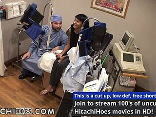 Eliza Shields insan kobayı, Doktor Tampa tıbbi testlerde zorla Hitachi orgazmı çekiyor