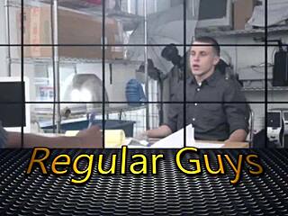 gay jock in casting interview does naughty blowjob 😏