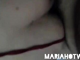 Intense threesome anal fuck with cum swallow