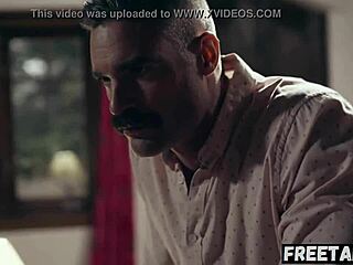 Omg, cheating husband fucks wife in roleplay 😍