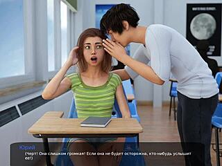 Blonde mature amateur in strapon threesome with hd amateur