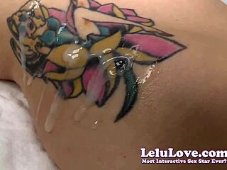 Pov Touching And Rubbing Tattoo Then Cumming - Lelu Love