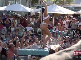 Vanvittig Fisse Twerk På Key West Pool Fest