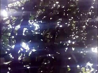 Big ass funk dancer offers her tight ass for anal in outdoor park