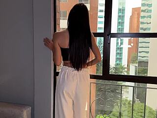 Juicy ass babe returns every Friday for cock