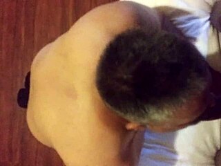 Lesbian Woman Sucks on a Black Shemale's Massive Cock in Passionate Blowjob