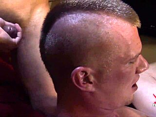 Five Guys Pound Manwhore With Monster Cocks! Bareback Creampie And Deepthroat.