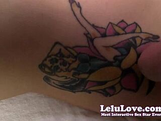 Pov Touching And Rubbing Tattoo Then Cumming - Lelu Love