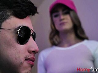 Stepsis Gobbling Gamer Cock While Riding