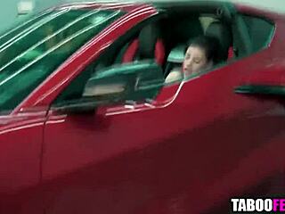 Stuck step daughter taking ass fuck