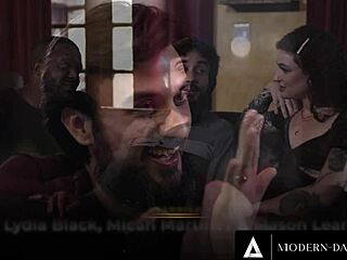 Interracial swingers convince married friend to cheat in bisexual threesome