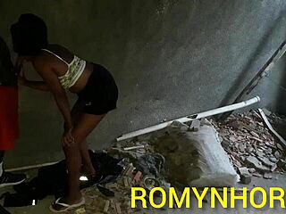 Bricklayer fucks stepdaughter in Rio