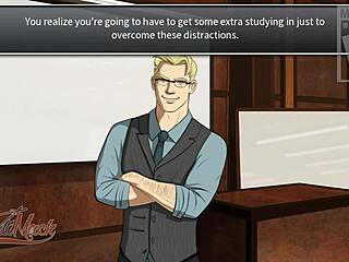 Alex's palpable attraction to teacher in college