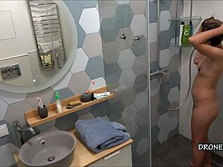 Alex Caught in Shower on Hidden Voyeur Cam!