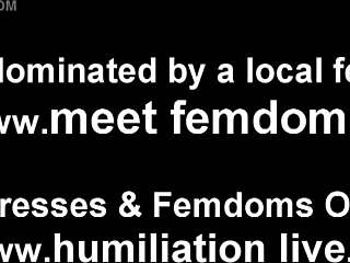 i love humiliating you, you sissy bitch in bdsm