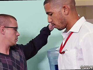 Hot men in gay sex class getting sexual.