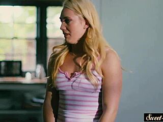 This classy teen got drilled hard and took a sticky load on her chest