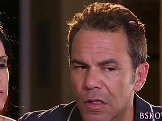 Casey Calvert enjoys oral with brunette babe in high definition.