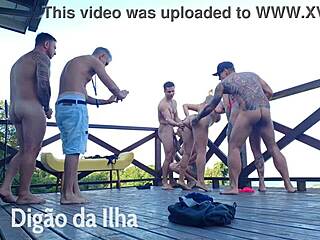 Fucking those curvy asses on the balcony