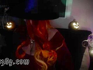 Wicked Witch Cam Chats Fans Big Tits Cosplay