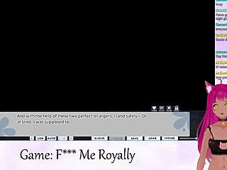 Vtuber Lewdneko Plays F Me Royally Part 1