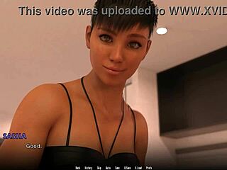 Amateur teen's big butt in anal action