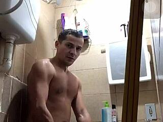 Gay friend enjoys monster cock fetish