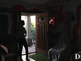 Naughty Brunette Alex Coal Welcomes Busty Neighbor Lexi Luna With Fingering And Moaning Kisses!