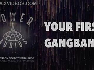 Your first gangbang erotic audio with dirty talk